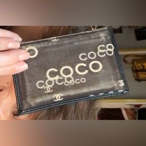 Authentic Chanel card holder coco Chanel with monograms